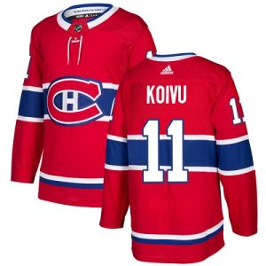 Herren Montreal Canadiens Eishockey Trikot Saku Koivu #11 Authentic Rot Heim